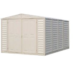 Saffron Vinyl Clad Apex Shed - W8ft x D10ft