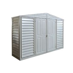 Saffron Vinyl Clad Apex Shed - W10ft x D3ft