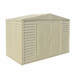 Saffron Vinyl Clad Apex Shed - W10ft x D5ft