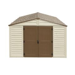 Saffron Plus Vinyl Clad Apex Shed - W10ft x D13ft