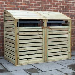 Mercia Pressure Treated Double Bin Store