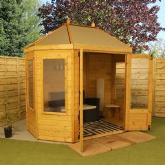 Mercia Octagonal Summerhouse - W8ft x D6ft