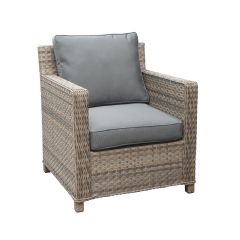 Cozy Bay Knightsbridge Rattan Armchair - Chic Walnut