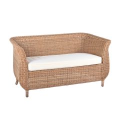 Cozy Bay Jamaica 2 Seater Rattan Sofa - Four Seasons