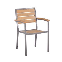 Cozy Bay Syn-Teak Macchiato Armchair - Teak