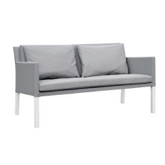 Cozy Bay Verona 2 Seater Sofa - White and Grey