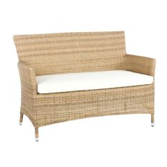 Cozy Bay Hawaii 2 Seater Rattan Sofa - Four Seasons