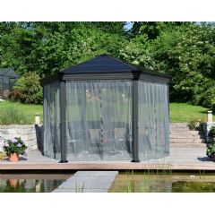 Palram Roma and Monaco Garden Gazebo Netting Set