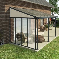 Palram Patio Side Wall for 3m Patio Covers - Grey