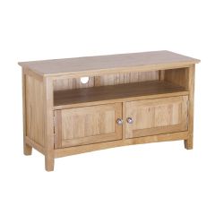 Oseasons Oak TV Unit with 2 Doors - Light Oak