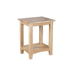 Oseasons Oak Lamp Table - Light Oak
