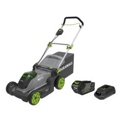Duramaxx 40v Cordless 41cm Lawnmower with 4ah Battery and Charger
