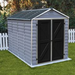 Palram Skylight Shed - Grey Deco