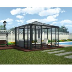 Palram Ledro 3600 Garden Gazebo - W3.6m x D3.6m