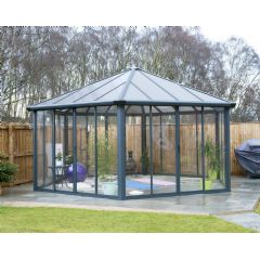 Palram Garda Enclosed Garden Gazebo