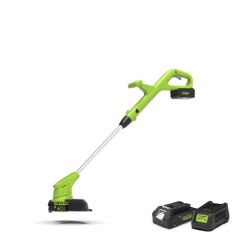 Greenworks 24V Cordless 30cm Line Trimmer with 2ah Battery and Charger