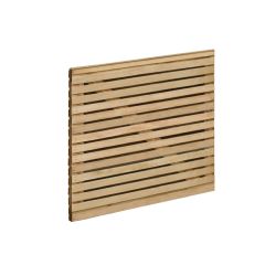Forest Garden Double Slatted 3ft Garden Gate