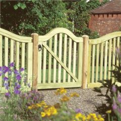 Forest Garden Hampton 100cm Garden Gate