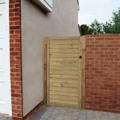 Forest Garden Horizontal Tongue and Groove 6ft Garden Gate