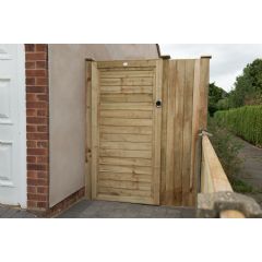 Forest Garden Pressure Treated Square Lap 6ft Garden Gate
