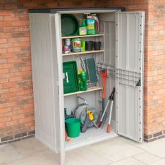 Forest Garden Plastic Garden Shed - W4ft x D2ft
