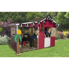 Forest Garden Basil Multiplay Playhouse - W8ft x D4ft