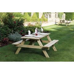 Woodshaw Appleton Picnic Bench - 130cm
