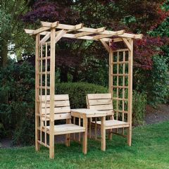 Woodshaw Hampton Duo Two Seater Arbour