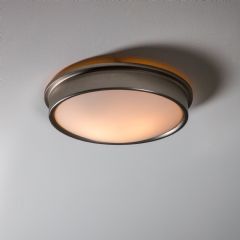 Garden Trading Ladbroke Bathroom Ceiling Light - Satin Nickel