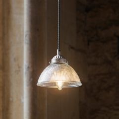 Garden Trading Petit Paris Pendant Light - Satin Nickel