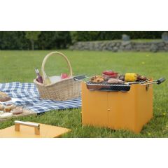 Tepro Cube Charcoal BBQ - Orange