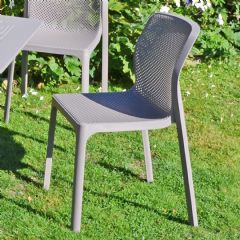 Europa Leisure Bit Chair - Turtle Dove - Pack of Two