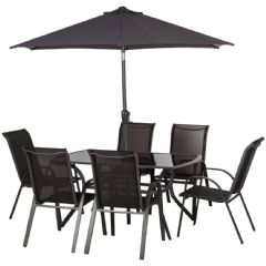 Royalcraft Cayman 6 Seater Dining Seat - Stacking Chairs