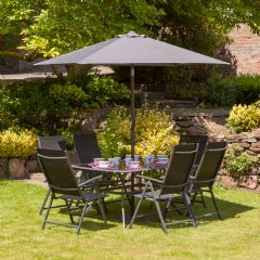 Royalcraft Cayman 6 Seater Dining Seat - Reclining Chairs