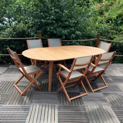 Royalcraft Chelsea 6 Seater Dining Set