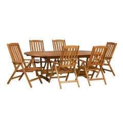 Royalcraft Edinburgh 6 Seater Dining Set