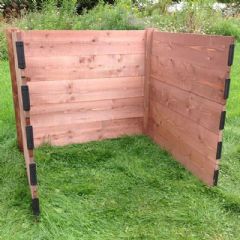 Gardening Works Superior Additional 3-Sided Compost Bin 500 litres- for DD2537D only
