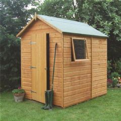 Rowlinson Premier Shiplap Apex Shed - W5ft x D7ft