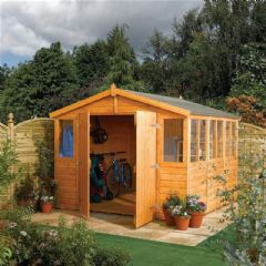 Rowlinson Shiplap Workshop - W9ft x D15ft