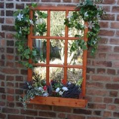 Parallax Georgian Window Garden Mirror