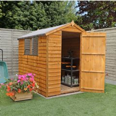 Mercia Shiplap OSB Apex Shed - W5ft x D7ft