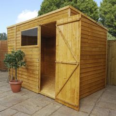 Mercia Overlap Pent Shed - W10ft x D6ft