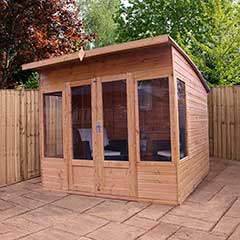 Mercia Helios Curved Roof Summerhouse Range