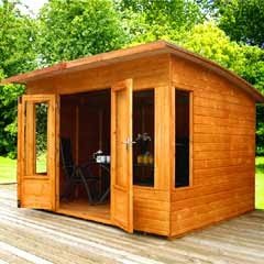 Mercia Helios Curved Roof Summerhouse Range