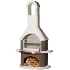 Buschbeck Stone BBQ Fireplace - St Moritz