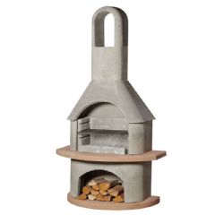 Buschbeck Stone BBQ Fireplace - Carmen