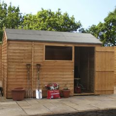 Mercia Overlap Reverse Apex Shed - W10ft x D6ft