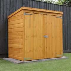 Mercia Shiplap Pent Mower Storage Cabinet - W4.5ft x H4.5ft