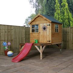 Mercia Playhouse - With Tower and Slide - W4ft x D4ft