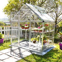 Palram Harmony Greenhouse Range - Silver
